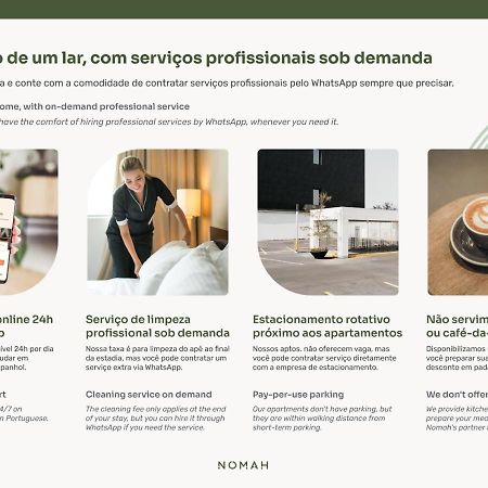 Nomah - Aptos Por Temporada Na Vila Nova Conceicao ساو باولو المظهر الخارجي الصورة