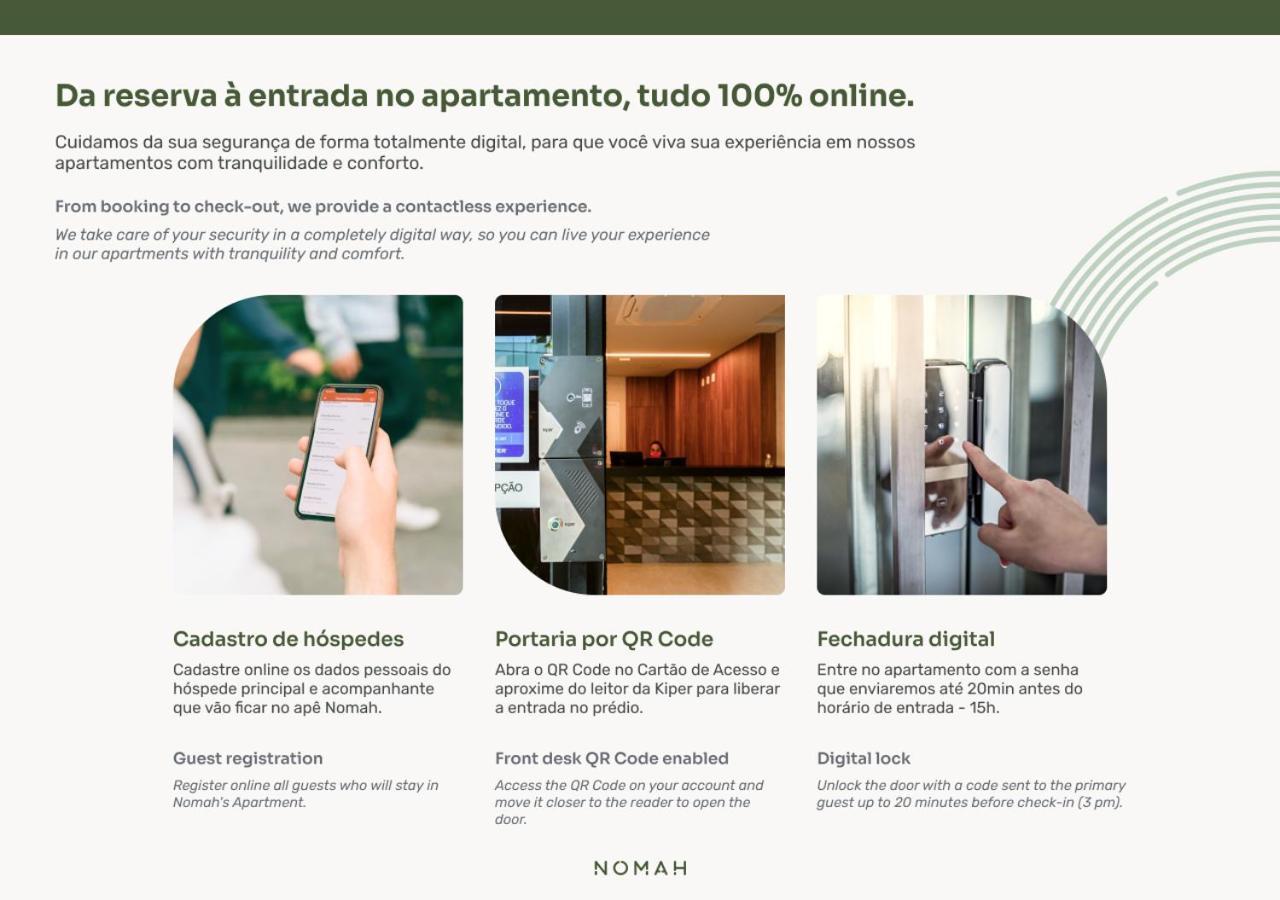 Nomah - Aptos Por Temporada Na Vila Nova Conceicao ساو باولو المظهر الخارجي الصورة